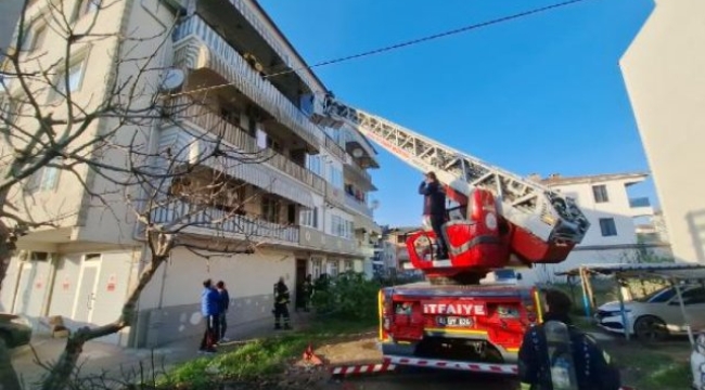 Yoğun duman itfaiyeyi harekete geçirdi