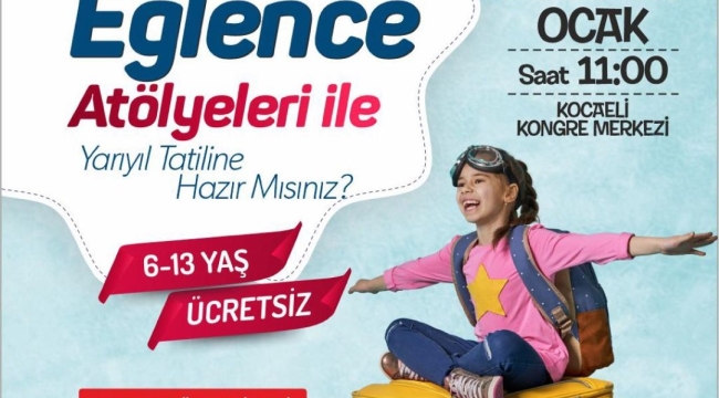 Büyükşehir'den yarıyıl tatilinde renkli atölyeler