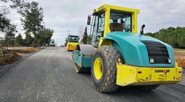 Gebze Millet Bahçesi'nin çevre yolları yapılıyor