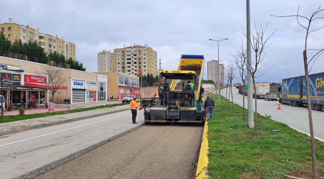  Gebze Yeni Bağdat Caddesine yeni üstyapı