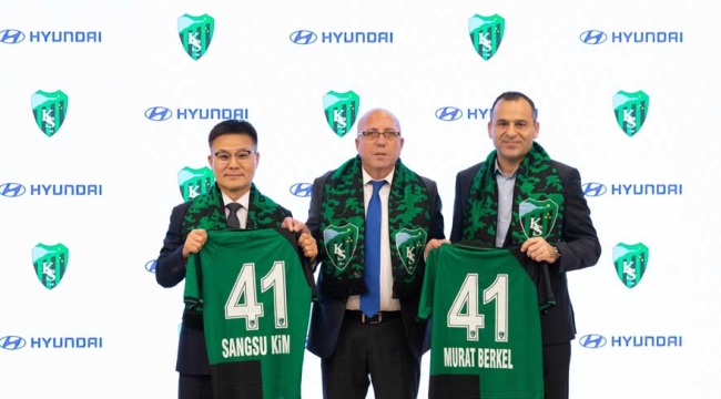 Hyundai Assan ve Kocaelispor sponsorluk anlaşması imzaladı