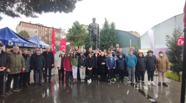 İzmit Belediyesi Milli Mücadele Kahramanı Yahya Kaptan'ı unutmadı