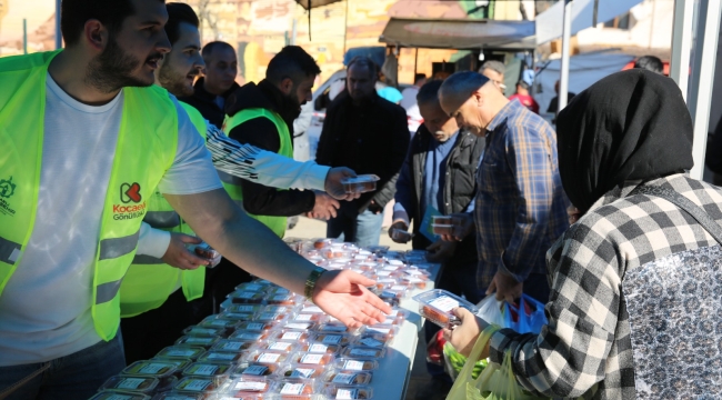 Büyükşehir'den Kandil ikramı