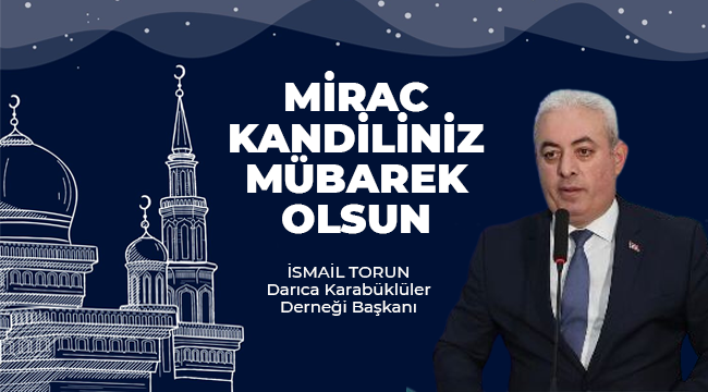 Darıca Karabüklüler Derneği Kandil Mesajı