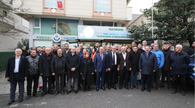 Cumhur'un Adayı Büyükgöz'den Hemşeri Derneklerine ziyaretler