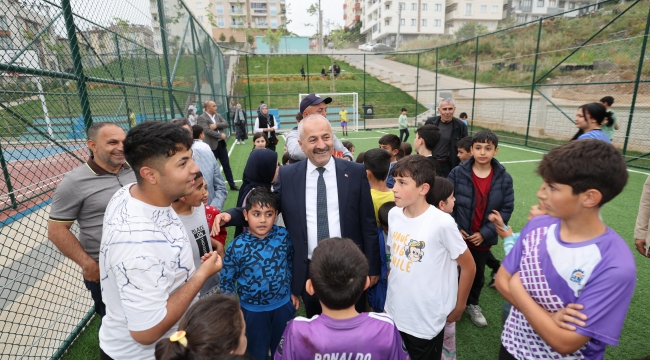 Başkan Büyükgöz'den Ulus Gençlerine Armağan; Tam Donanımlı Konsept Park!