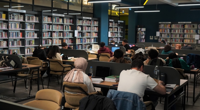 Çayırova'da kütüphaneler YKS sınavına kadar 7/24 açık