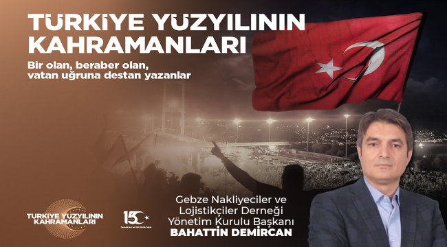 Bahattin Demircan 15 Temmuz Mesajı