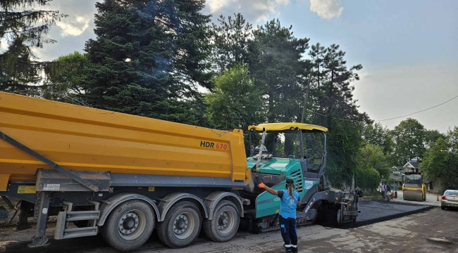 Büyükşehir Yol Bakım Timi durmaksızın çalışıyor