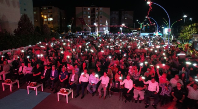 Çayırovalılar vatan nöbetinde bir araya geldi