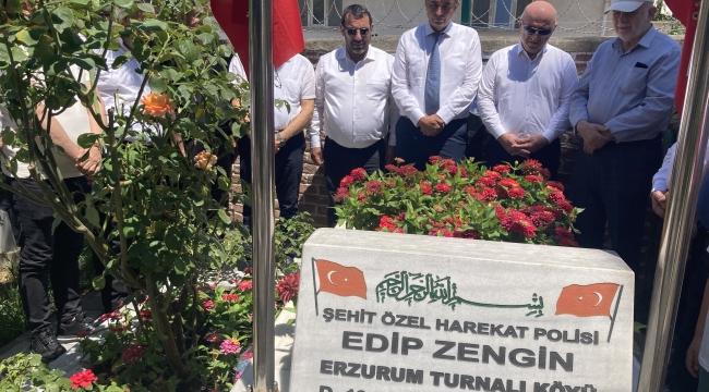 Darıca'da 15 Temmuz'da şehitlik ziyareti yapıldı