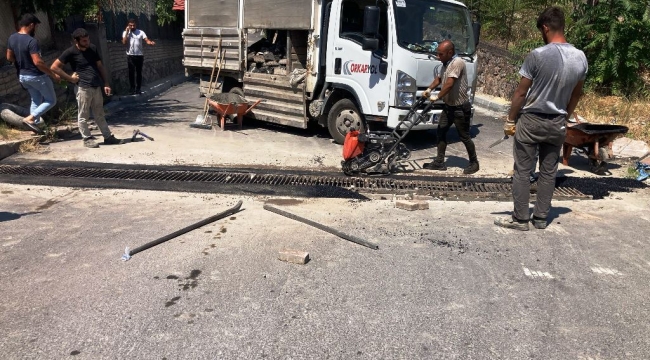 Dilovası Belediyesi mazgallara bakım ve tamir çalışmaları başlattı