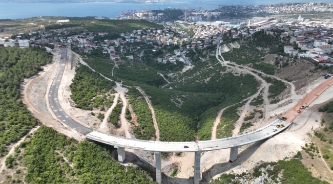 Dilovası Hastane Yolu'nda ilerleme yüzde 90