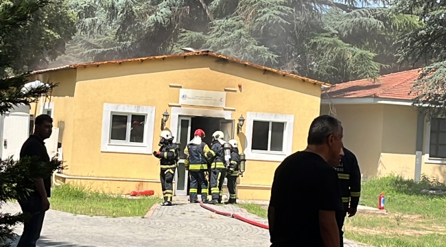 Gebze Teknik Üniversitesi'nde yangın paniği