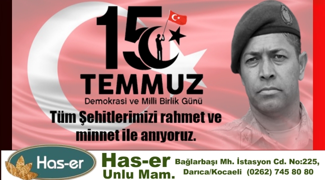 HASER 15 Temmuz Mesajı