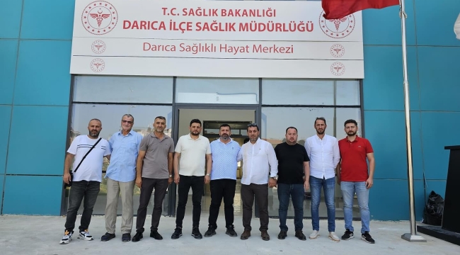 MHP Darıca, Darıca Birinci Basamak Sağlık Kompleksi'ni ziyaret etti