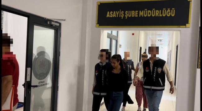 173 ve 9 suç kaydı bulunan kadın hırsızlar yakalandı