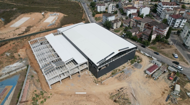 Çayırova Kapalı Spor Salonu ve Sporcu Fabrikası Projesi'nde çalışmalar devam ediyor