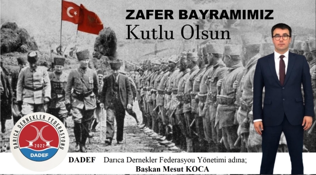 DADEF 30 Ağustos Zafer Bayramı kutlaması