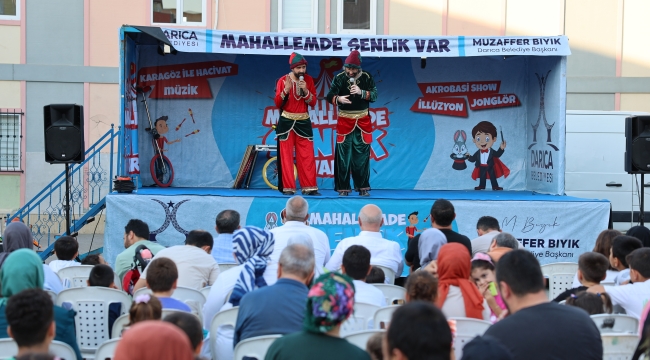 Darıca'da 'Mahallemde Şenlik Var' etkinlikleri başladı