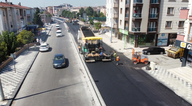 Darıca'da üstyapı çalışmaları tüm hızıyla devam ediyor