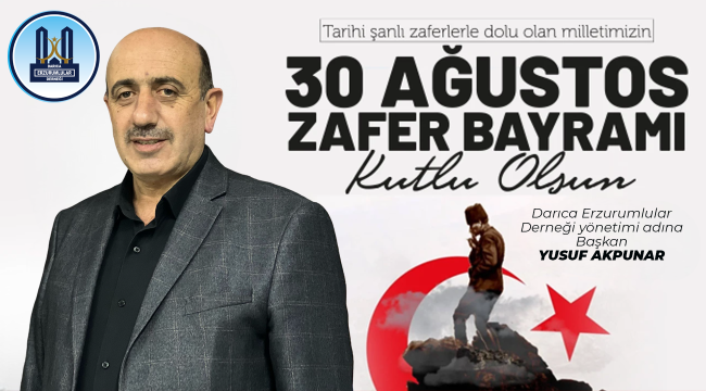 Darıca Erzurumlular Derneği 30 Ağustos kutlaması