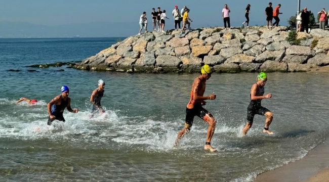 Darıca, Triatlon Milli Takım seçmelerine ev sahipliği yaptı