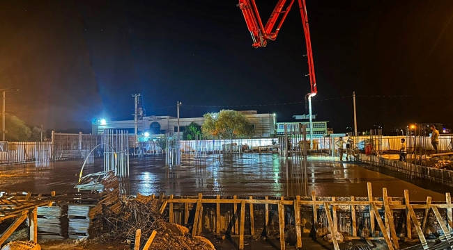 Kartepe İtfaiye Müfreze binasında temel atıldı