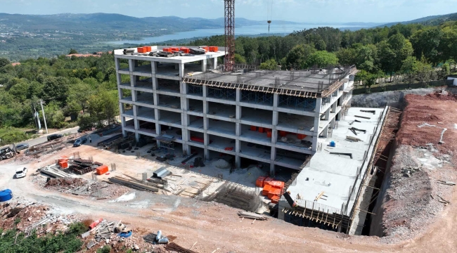 Kartepe Teleferikte katlı otopark yükseliyor  