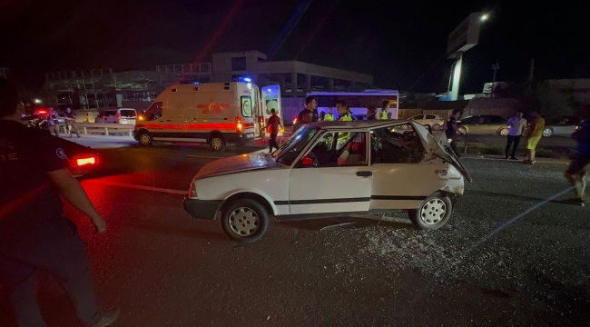 Muallimköy Sapağı'nda meydana gelen trafik kazasında 5 kişi yaralandı 