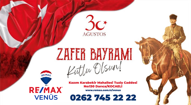 REMAX Venüs 30 Ağustos kutlaması