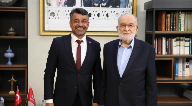 Saadetli Çetinkaya'dan Karamollaoğlu'na ziyaret