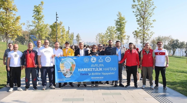 Avrupa Hareketlilik Haftası nedeniyle Darıca'da program gerçekleştirildi