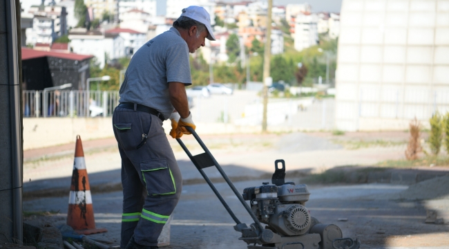 Çayırova Fen işleri ekiplerinden hummalı çalışma