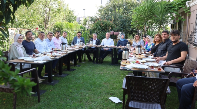 Darıcalı muhtarlar, Cemal Özdemir ev sahipliğinde buluştu