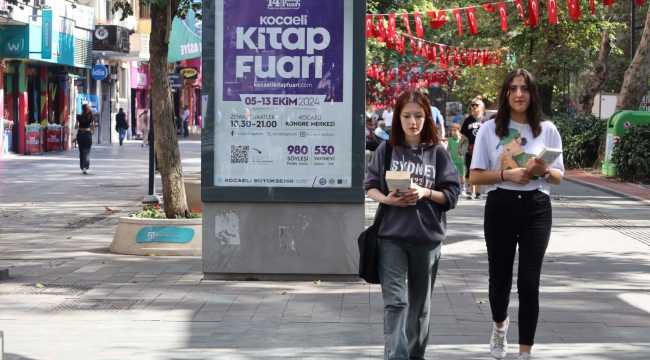 Kocaeli'ni kitap fuarı heyecanı sardı