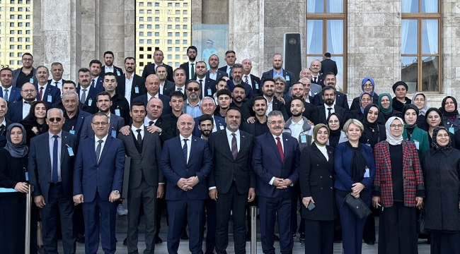 Ak Parti Darıca, Ankara'da grup toplantısına katıldı