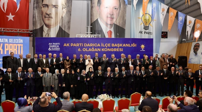 AK Parti Darıca'nın yeni yönetimi belli oldu!