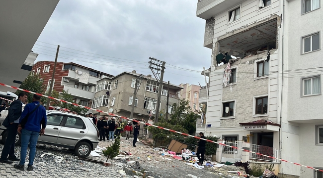 Gebze'de doğalgaz kaynaklı patlamada 6 kişi yaralandı!