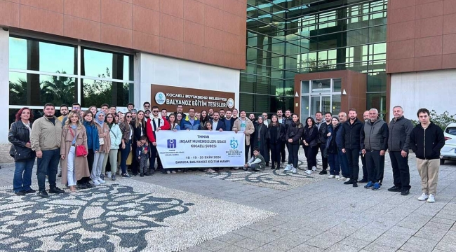 İnşaat Mühendisleri Odası Kocaeli Şubesi, Darıca'da bir araya geldi