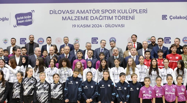 Dilovası'nda Amatör Spor Kulüplerine Çolakoğlu Metalurji 'den destek