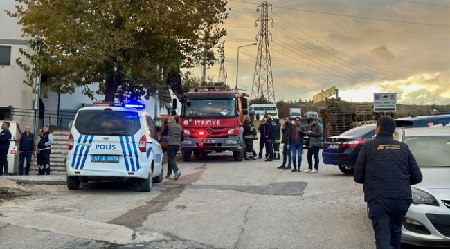 Fabrikada kazan patladı: 1 ölü, 1 yaralı