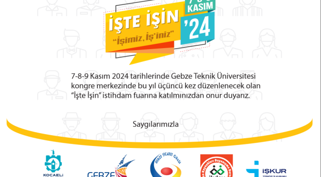 "İşte İş'in 2024" İstihdam Fuarı Kapılarını Açıyor!