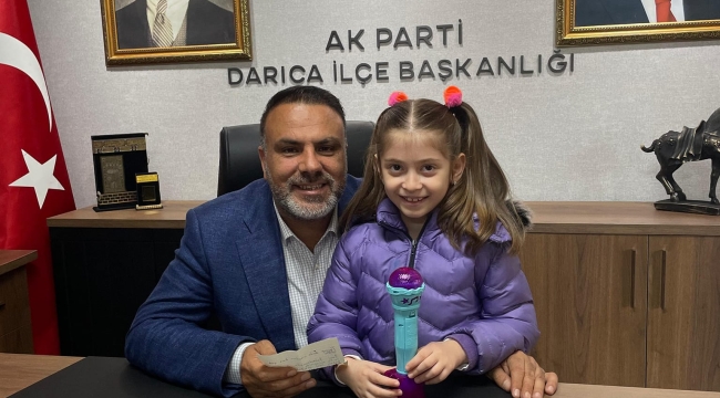 Darıcalı Zeynep Erva Şen'den Cumhurbaşkanı Erdoğan'a mektup