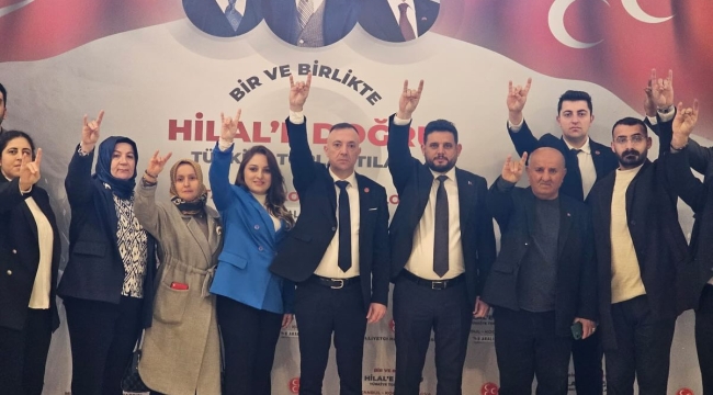 'Hilal'e Doğru' programına MHP Darıca ailesi tam kadro katıldı 