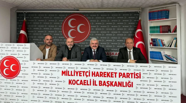 MHP Kocaeli İl Başkanlığı'nda değişiklik!