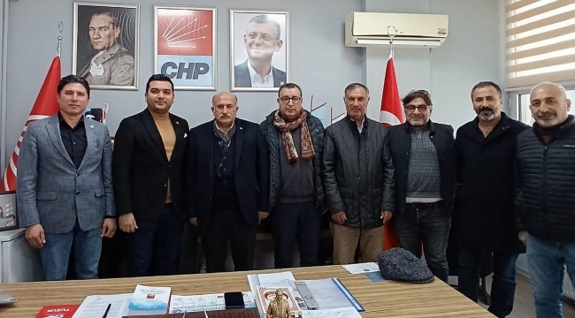 Şenkaya Belediye Başkanı'ndan CHP Darıca'ya ziyaret