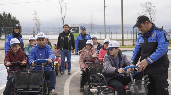 Trafik Parkı'nda eğitim ve eğlence bir arada