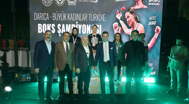 Darıca'da Büyük Kadınlar Türkiye Boks Şampiyonası fırtınası