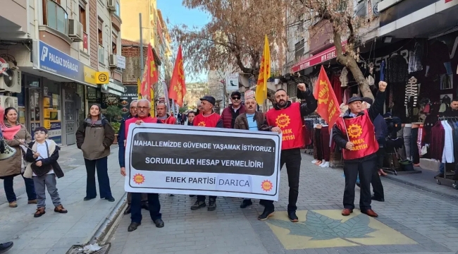 EMEP Darıca, PALGAZ'ın önünde eylem yaptı!